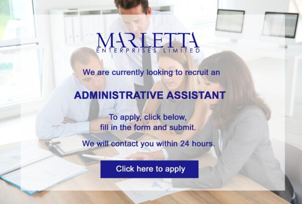 VACANCY:  ADMINISTRATIVE ASSISTANT