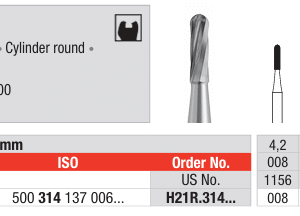 H21R Tc Cylinder bur