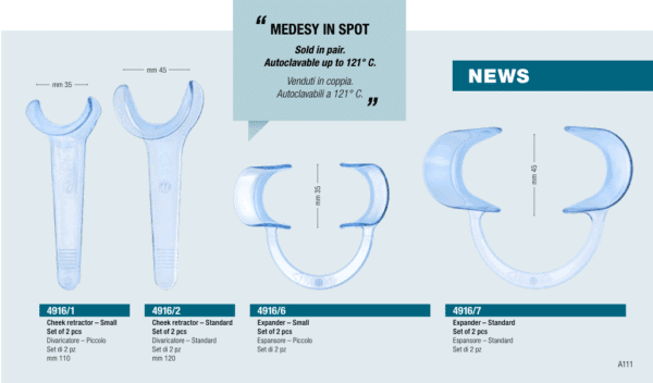 Plastic Cheek Retractors